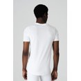 thumbnail image 4 of OTECKA T-Shirt à Col Rond en Coton Supima pour Homme Coupe Ajustée avec Évacuation de l'Humidité -3 Paquets, 4 of 5