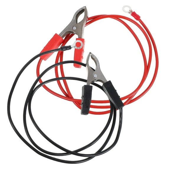 ROSENICE 2Pcs Jumper Cable Clamps Kit for Car Battery with Waterproof and Sun Protection