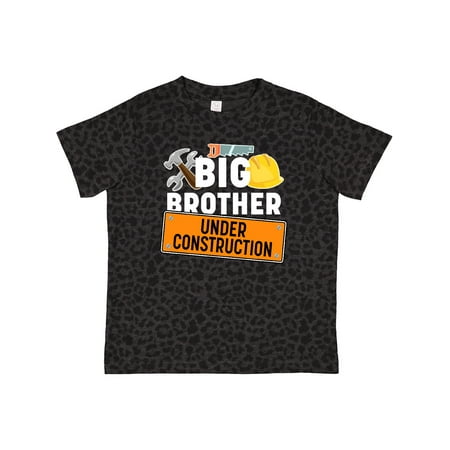 

Inktastic Big Brother Under Construction Gift Toddler Boy Girl T-Shirt