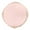 Blush, variant on Efavormart 6 Pack White 13" Round Baroque Charger Plates Leaf Embossed Antique Gold Rim for Tabletop Decor Catering Event