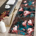 thumbnail image 4 of Magnolia Flowers Painting Rugs, Abstract Rug, Botanical Rugs, Gift Rug, Salon Decor Rug, Home Decor Rug, Personalized Gifts, Stair Rug, 2.3'x3.3' - 70x110 cm, 4 of 8