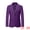 Purple, variant on Unique Bargains Men's Prom Suit Jackets Lightweight Slim Fit Formal Dress Blazer Dark Green S