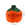 thumbnail image 5 of Gieenan 60Minute Mechanical Timer for Cooking Pumpkin Kitchen Timer Novelty Digital Timer Cute Kitchen Timer Cooking, 5 of 10