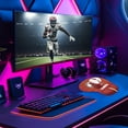 thumbnail image 3 of Set NFL de mouse inalambrico y pad con soporte de muñeca Kansas City Chiefs 100% original, 3 of 7