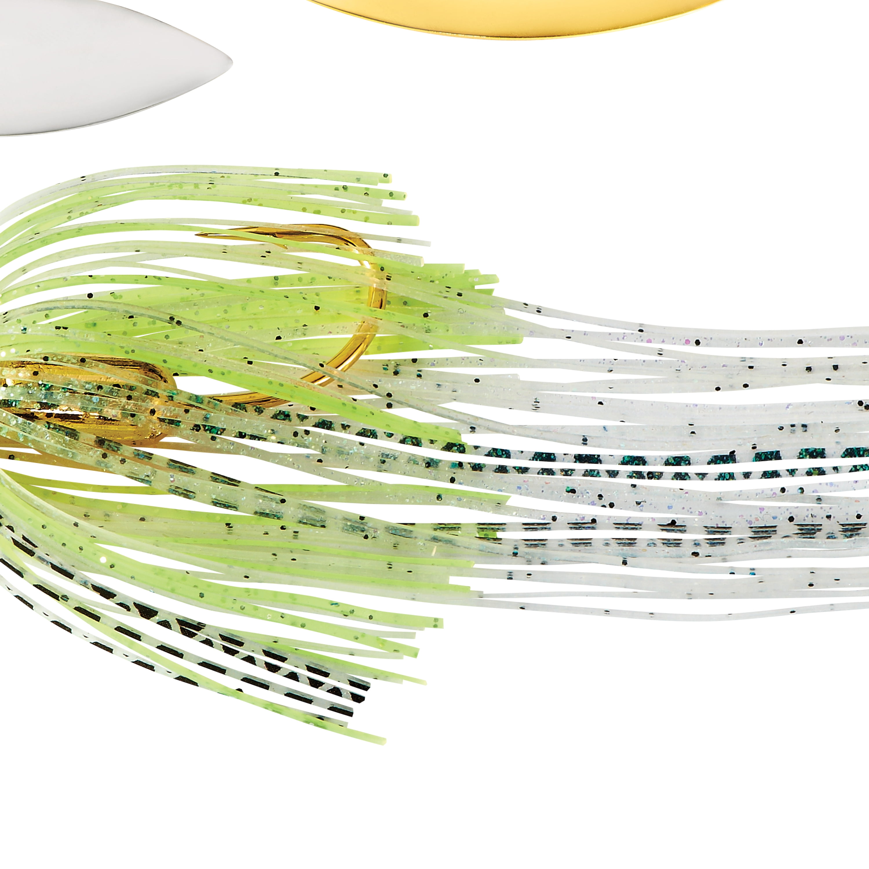 (2 pack) War Eagle Screamin Eagle Gold Frame Double Willow Spinnerbaits Spot Remover 1/2 oz.