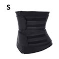 thumbnail image 1 of Worallymy Mujeres Cintura Fajas Corsé Chica Deportes Fitness Entrenador de cintura Soporte Cinturón de control del vientre Negro S Worallymy JD735807734, 1 of 7