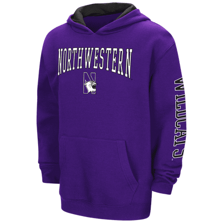 - Northwestern Wildcats Youth NCAA Zone Pullover Hoody - Purple