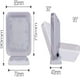 thumbnail image 2 of Simulador de TV LED Protección contra robos Seguridad del hogar TV simulada TV falsa TV falsa Encendido automático Blanco, 2 of 5