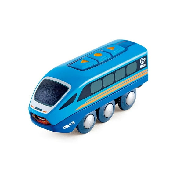 Juguete de tren con control remoto para niños Train Hape, azul