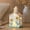 C, variant on Christmas Village Small Houses with LED Lighted, Miniature White Houses Statue Decorations for Holiday Party,Forest House