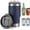 Navy Blue, variant on 4 in 1 Travel Mug and Can Insulator for 14oz Can and Beer Bottle Stainless steel Vacuum Insulated Cup and Thermocooler (Black)