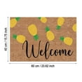 thumbnail image 3 of Entry Doormats for Entryway Outside Door Mats for Home Entry Floor Pineapple Door Mats Carpet For Entrance Front Door Outdoor Entrance Porch Mats Front Doormat&nbsp;Door Mats Outdoor Entrance 16x24IN, 3 of 3