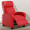 Red, variant on CL.HPAHKL Recliner Massage Chair, Living Room Recliner Chair with Thick Seat Cushion and Lumbar Support Home Theater Recliner with Massage Single Sofa Chairs for Living Room Bedroom, Brown