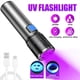 thumbnail image 2 of Linterna Ultravioleta de 395 Nm Recargable por USB, Luz Ultravioleta para Detección de Orina de Mascotas y Curado de Resina, 2 of 5