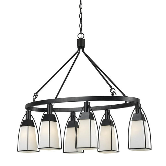 Cal Lighting 60W X 6 Channing Chandelier