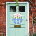 thumbnail image 3 of Spring Summer Colorful Wooden Wall Decoration Wall Hanging Spring Summer Festive Atmosphere Home Decoration Door Wooden Hanging Spring Summer Colorful Decorations Welcome Home Sign Decorations for, 3 of 3