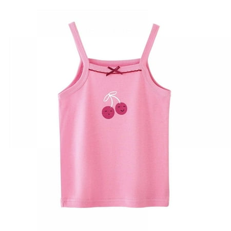 

Summer Baby Girls Camisole Teenage Clothes Sleeveless Girl Tops Tees