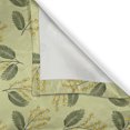thumbnail image 4 of Ambesonne Floral Yellow Valance Pack of 2, Exotic Tiny Flora Art, 54"X12", Avocado Green, 4 of 5