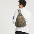 thumbnail image 5 of Bolso bandolera de tela Oxford para montar en el pecho, 5 of 5
