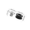 thumbnail image 2 of unbranded 10Ud Juntas De Goma Para Motocicleta Kit De Tornillos Para Y Amortiguación, 2 of 6
