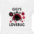 thumbnail image 4 of Inktastic Valentine's Day Gigi's Lovebug Girls Toddler Dress, 4 of 5