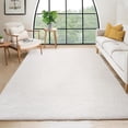 thumbnail image 2 of Memoryfield 9' x 12' Area Rug, Plush Non-Skid Rug, for Bedroom Living Room Nursery, White, 2 of 9