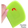thumbnail image 3 of Juego de espátulas para cuencos y raspadores de banco ALLTOP, blanco/verde (2 unidades), 3 of 8