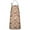 Beige Christmas Gingerbread, variant on Beige Christmas Gingerbread Man Pattern Apron-Garden Aprons for Women with Pockets-Cotton Linen Waterproof Kitchen Cooking Gardening Aprons Adjustable for Kitchen,Cooking,BBQ and Salon 33"x27"