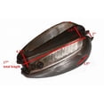 thumbnail image 2 of New BSA C11 C12 C11G W-C11 Gas Petrol Fuel Tank Bare Metal Ready to Paint, 2 of 5