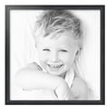 thumbnail image 2 of ArtToFrames 25" x 25" Galleria Noir Picture Frame, 25x25 inch Black MDF Poster Frame (WOM-4083), 4 Pack, 2 of 8