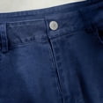thumbnail image 7 of Capri Jeggings for Women Elastic High Waist Slim Fit Stretch Cropped Jeans with Pockets Denim Capris, 7 of 7