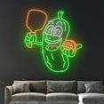 thumbnail image 4 of Handmadetneonsign Pickle Ball Led Sign, Pickleball Neon Sign, Cucumber Pickle Ball Neon Light, 4 of 5