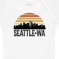 thumbnail image 4 of Inktastic Seattle Washington Skyline Sunset Boys or Girls Baby Bodysuit, 4 of 5