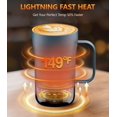 thumbnail image 3 of Taza de café autocalentable PUSEE 400 ml con control de temperatura, 3 of 8