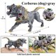 thumbnail image 3 of Figuras de acción de Oenux, hombre lobo salvaje, muñeco de nieve, monstruo de hielo, modelo Cerberus, grifo, dragón, dinosaurios, animales, juguetes de colección, regalo para niños, 3 of 5
