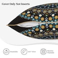 thumbnail image 5 of Kll Dot Mandala Decorative Throw Pillow Covers Velvet Soft For Couch Sofa Bedroom Living Room Outdoor -16"X16", 5 of 8