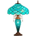 thumbnail image 6 of Tiffany Table LampTable Lamp 24 Inches Mother-Daughter Vase Desk Reading Lamp for Bedroom Living Room, 6 of 6