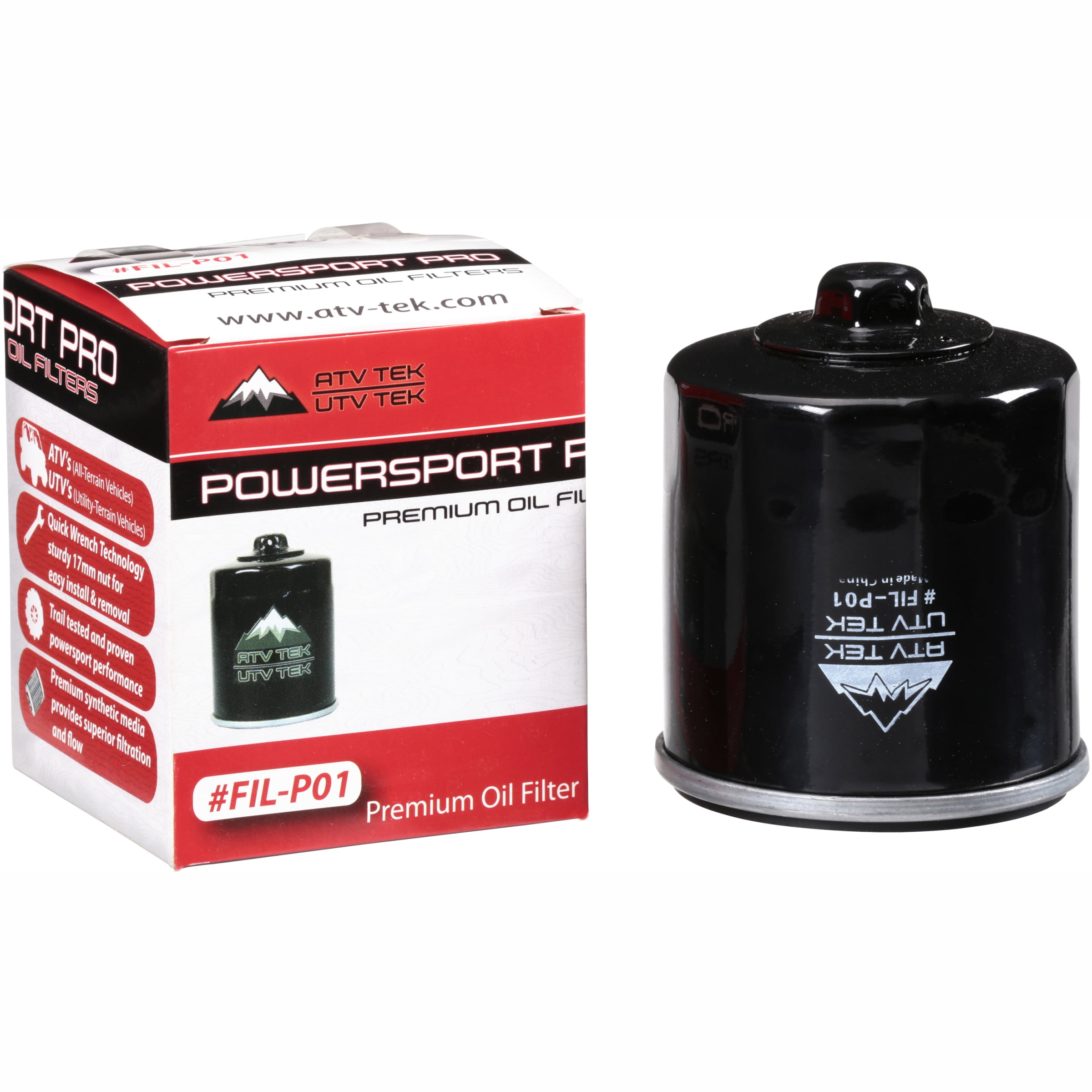 ATV Tek UTV Tek Powersport Pro FILP01 Premium Oil Filter