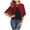 Claret, variant on Women's Short Sleeve Sheer Cardigan Open Front Button Summer Chiffon Blouse Cover Up Olive Green