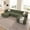 Green, variant on EPOWP 135'' Cloud Sectional Boneless Couches for Living Room, Modular Sectional Sofa with Deep Seat and Movable Ottoman, Memory Foam Compressed Spineless 5 Seater Sofa for Bedroom Apartment