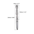 thumbnail image 2 of Uxcell 18mm High-speed Steel Twist Drill Bit with MT2 Morse Taper Shank, 220mm Overall Length, 2 of 6
