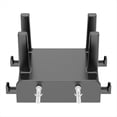 thumbnail image 1 of Soporte de Pared para Router, Caja de Almacenamiento Wifi, Organizador de Cables para Caja Superior de Router, Color Negro., 1 of 5