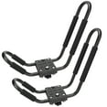 thumbnail image 3 of Kayak Rack Canoe Carrier Rail Storage Holder Durable Bracket for Easy Transportation Alloy Black Color1 Pair Kayak, 3 of 7
