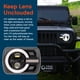 thumbnail image 5 of Faros delanteros TRUE MODS 5x7 7x6 H6054 LED para Jeep Wrangler YJ, 5 of 8