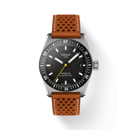 Tissot PR516 Powermatic 80 Automatic Black Dial Men's Watch T1494071605100