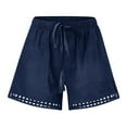 thumbnail image 6 of Shorts Womens Clearance Fashion Women's Sports Shorts Summer Casual Loose Print High Waisted Shorts, 6 of 6