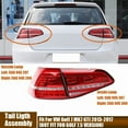 thumbnail image 2 of For VW LED Tail Light Rear Brake Stop Lamp For Volkswagen Golf 7 MK7 GTI 2013 -2017 (NOT FIT FOR GOLF 7.5 VERSION), 2 of 7