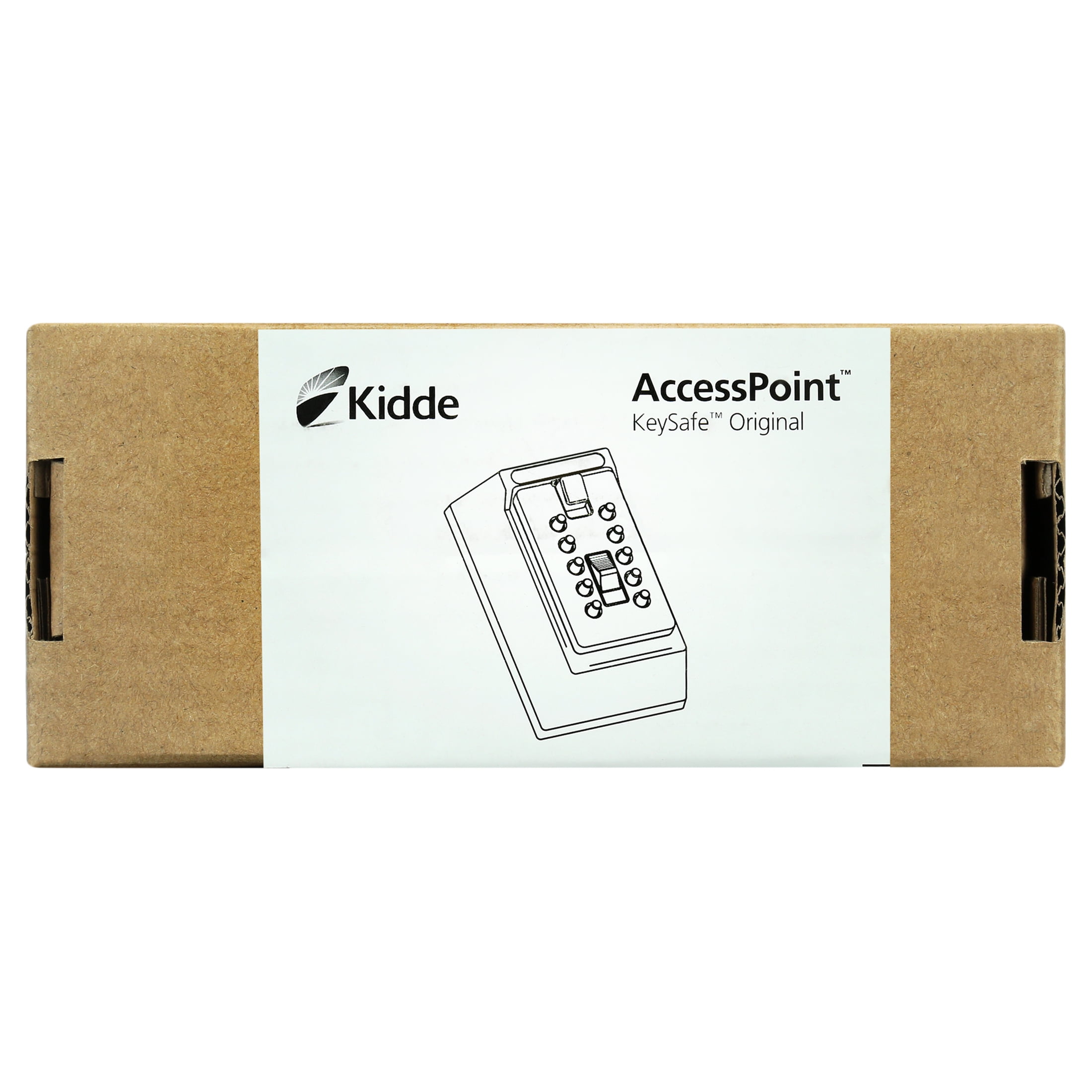 Kidde Permanent 5-Key Keysafe, Spin Dial, ​Titanium Color