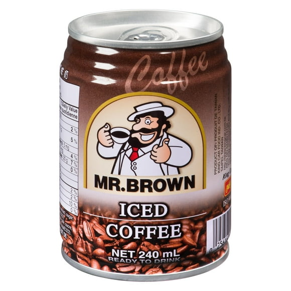 MR. BROWN CANNED COFFEE WITH MILK, MR. BROWN ICED COFFEE