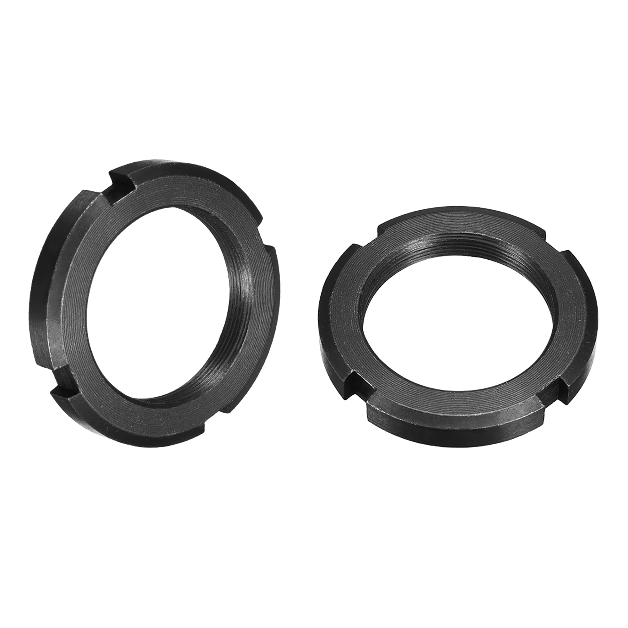 M52x1.5mm Retaining FourSlot Slotted Round Nuts 2 Pcs